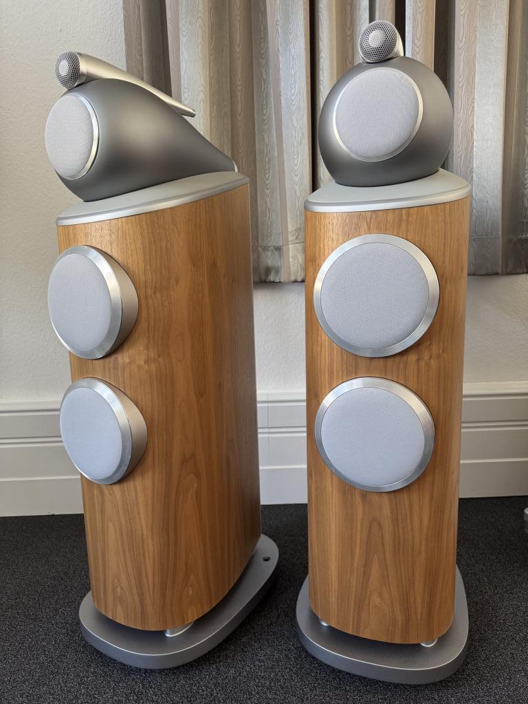 Bowers & Wilkins 803 D4 Standlautsprecher Walnuss (Gebraucht, Paar)
