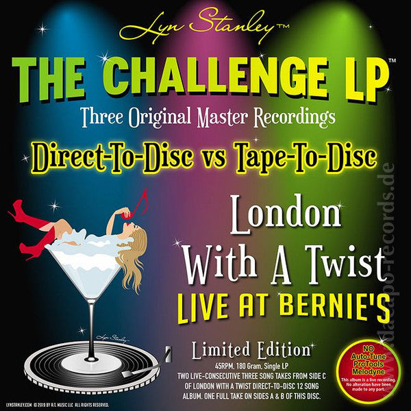 Lyn Stanley - The Challenge LP - London With A Twist Live At Bernie's (180g 45rpm)