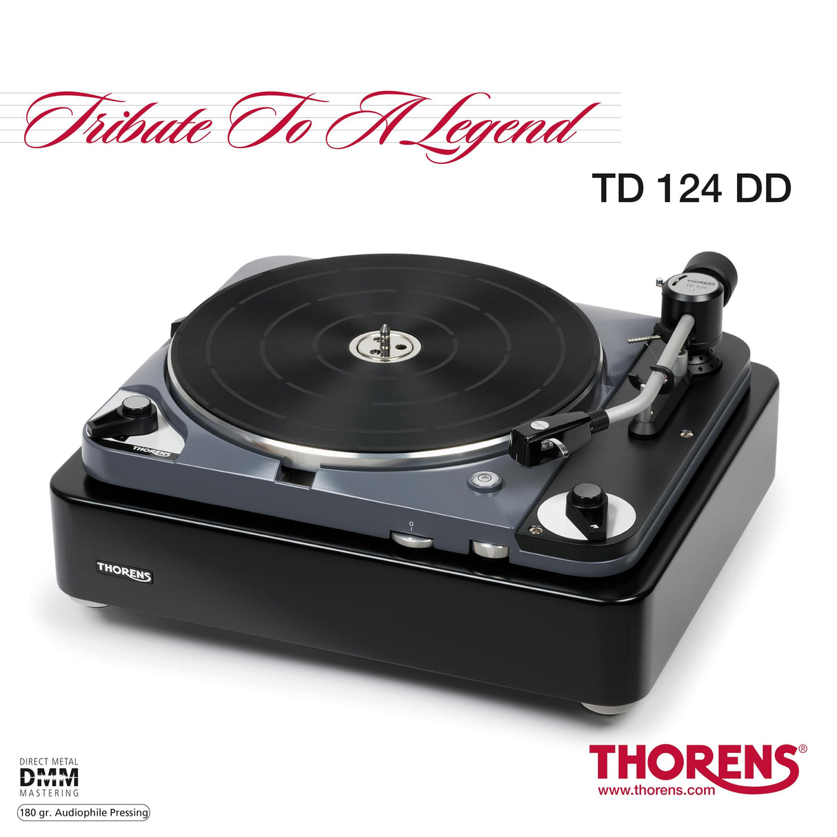 Thorens - Tribute To A Legend - TD 124 DD - in-akustik (180g 33rpm)