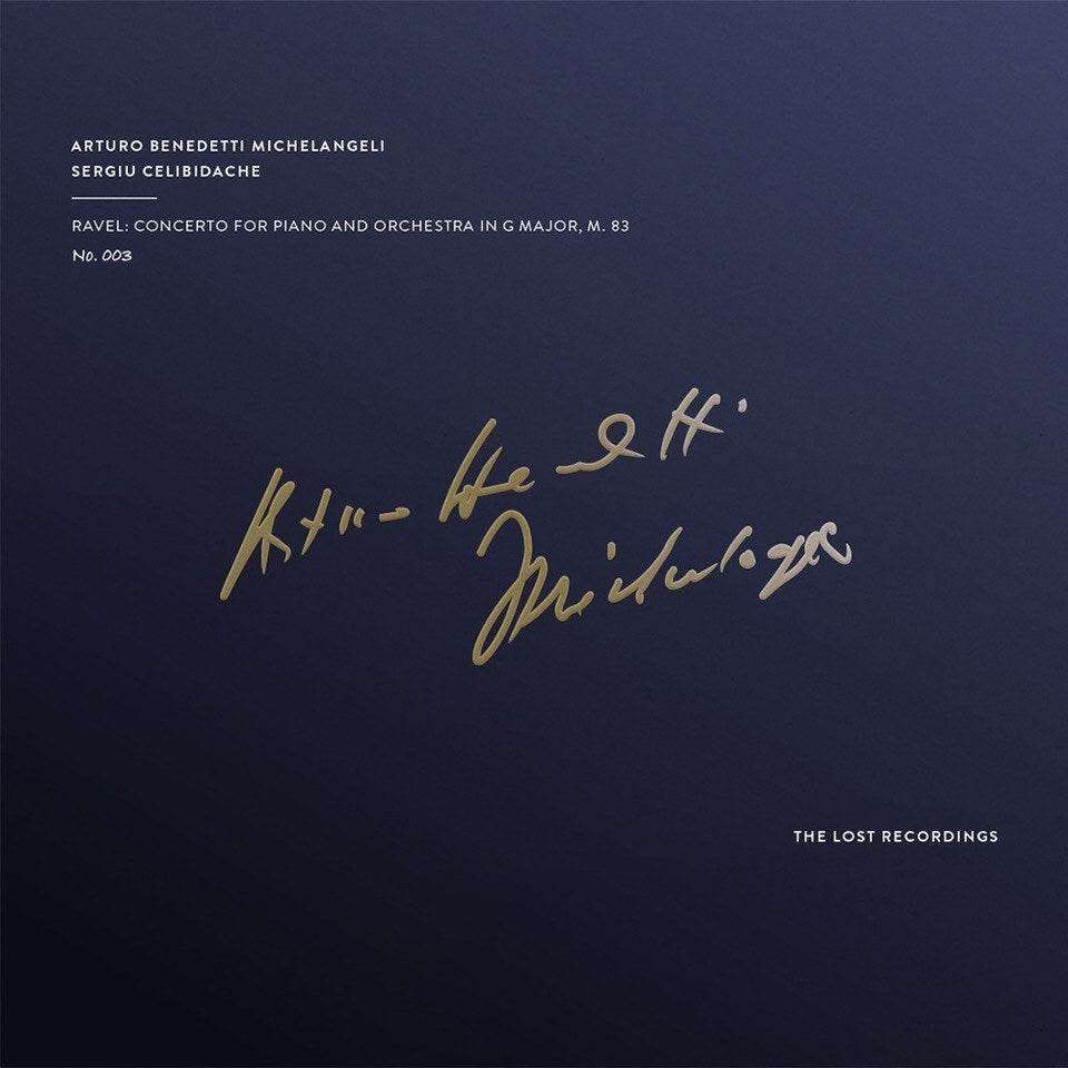 Arturo Benedetti Michelangeli - Ravel: Piano Concerto in G Major (180g 33rpm)