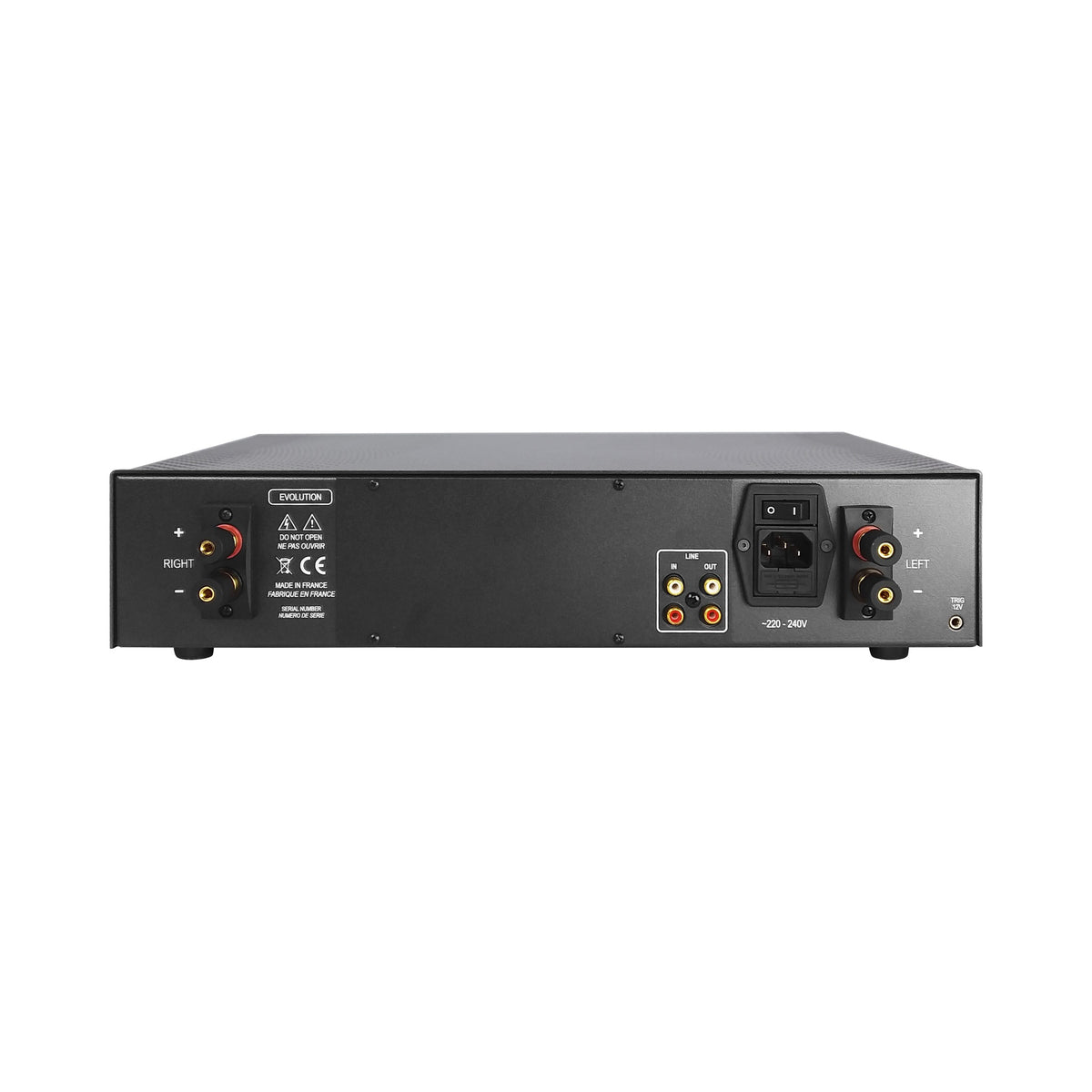 Atoll AM 200 Evolution Endstufe – Rückseite