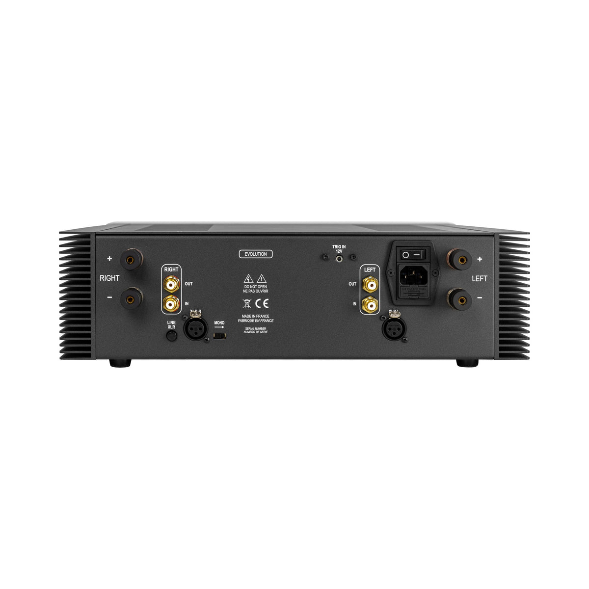 Atoll AM 400 Evolution Endstufe – Rückseite