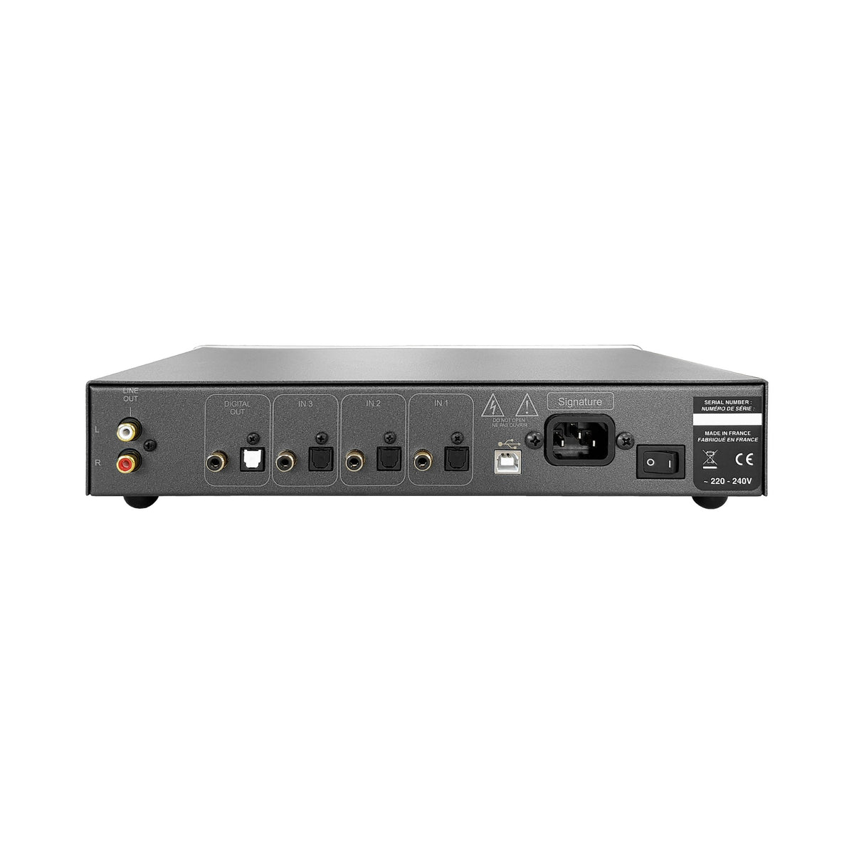 Atoll DAC 100 Signature D/A-Wandler – Rückseite