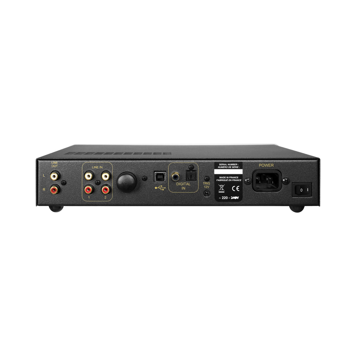Atoll HD 120 Kopfhörerverstärker – Rückseite