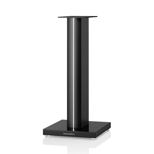 Bowers & Wilkins FS-700 S3 Lautsprecherständer in Black, Frontansicht von schräg vorne