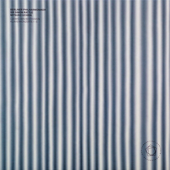 Ludwig van Beethoven, Berliner Philharmoniker, Sir Simon Rattle, Mitsuko Uchida - Klavierkonzerte 1-5 (Vinyl Box-Set)