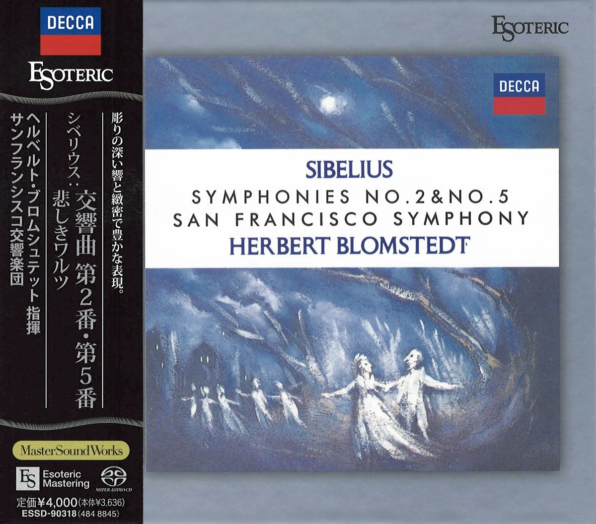 Herbert Blomstedt & San Francisco Symphony - Sibelius: Sinfonien Nr. 2 & 5 (Hybrid-SACD)