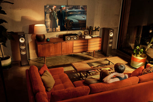 Bowers & Wilkins 603 S3 Standlautsprecher in Black, im Wohnraum