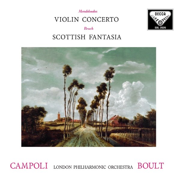 Alfredo Campoli & Sir Adrian Boult - Mendelssohn: Violinkonzert / Bruch: Schottische Fantasie (180g 33rpm)