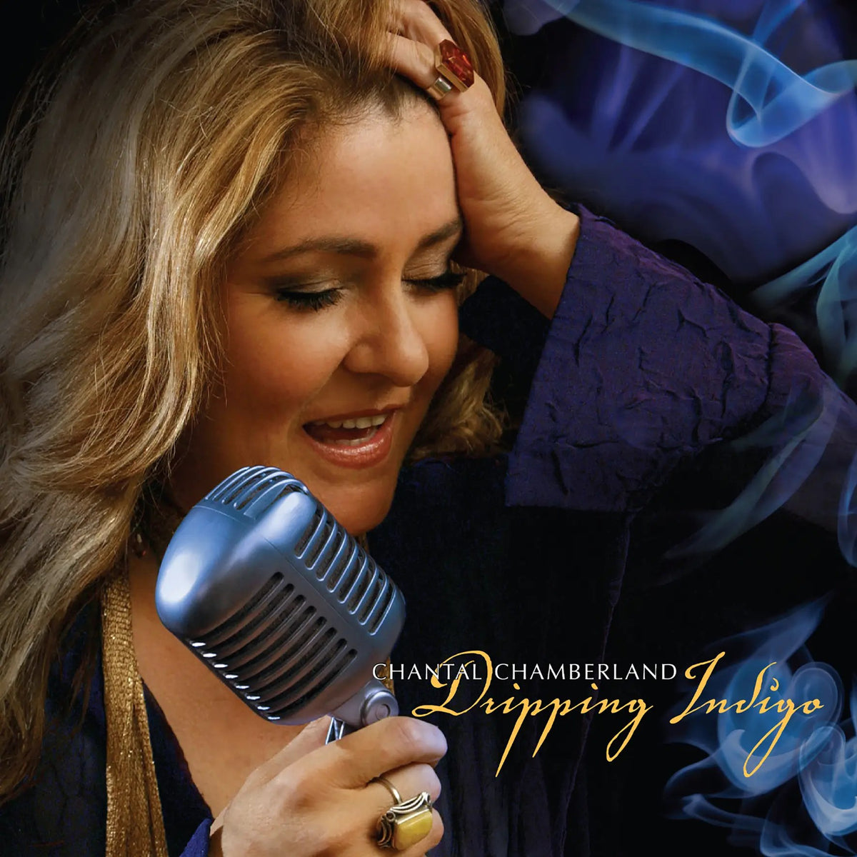 Chantal Chamberland - Dripping Indigo (180g 33rpm, 2LP, transparent-violett)