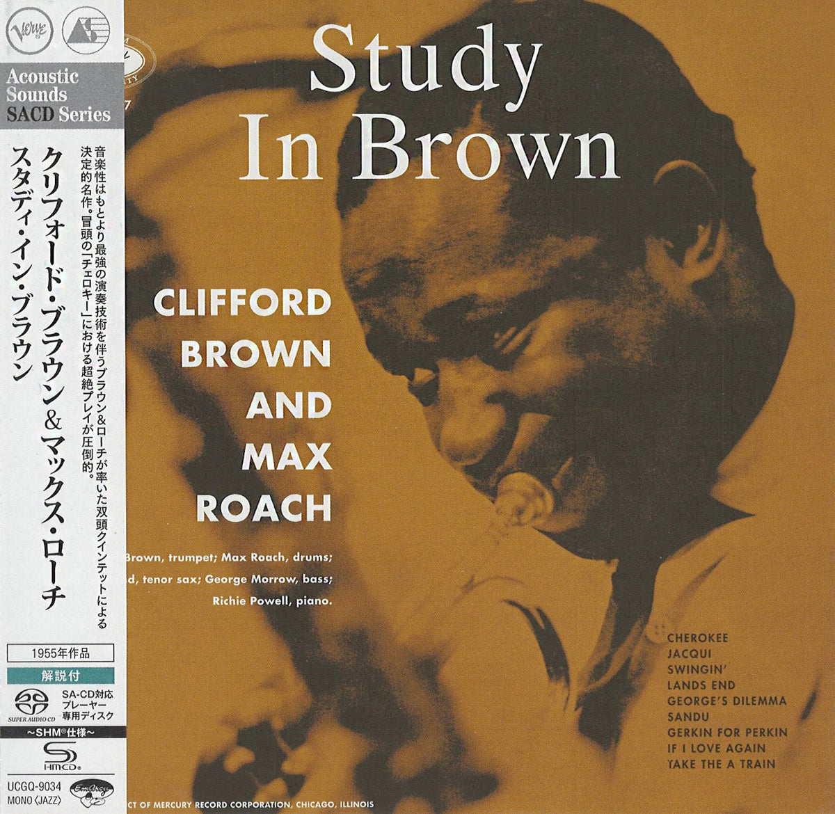 Clifford Brown & Max Roach - Study in Brown (SHM-SACD) (Mono)