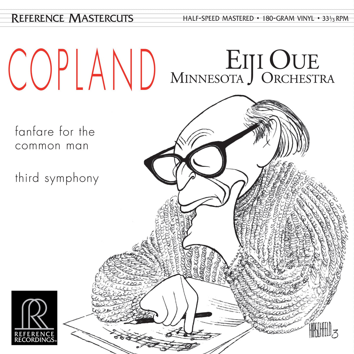 Eiji Oue & Minnesota Orchestra - Copland: Fanfare for the Common Man & 3. Sinfonie (180g 33rpm)