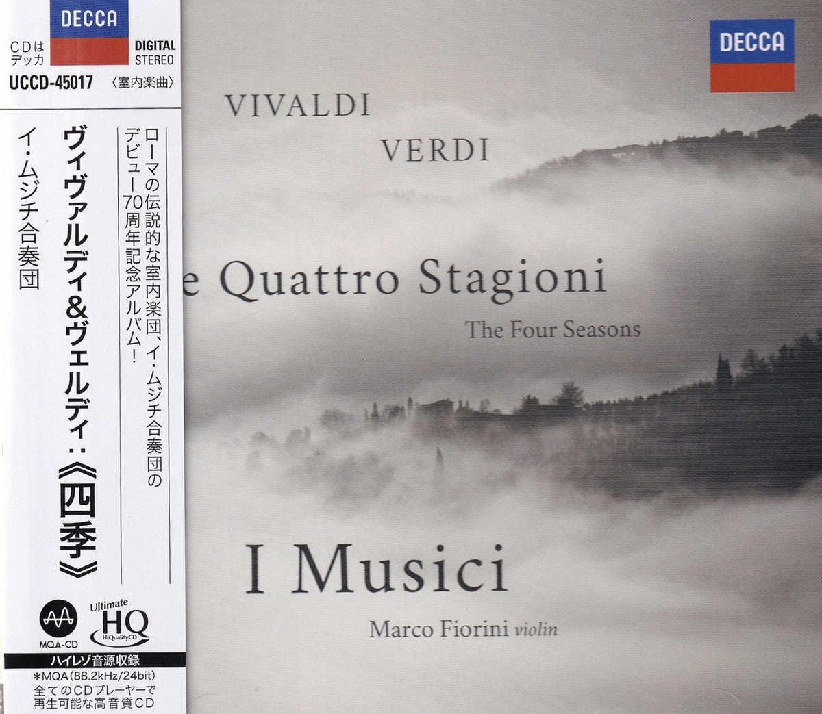 I Musici - Vivaldi & Verdi: Die vier Jahreszeiten (UHQCD)
