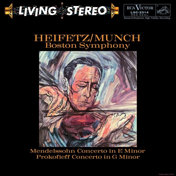Jascha Heifetz - Mendelssohn: Violinkonzert e-Moll (180g 45rpm, 2LP)