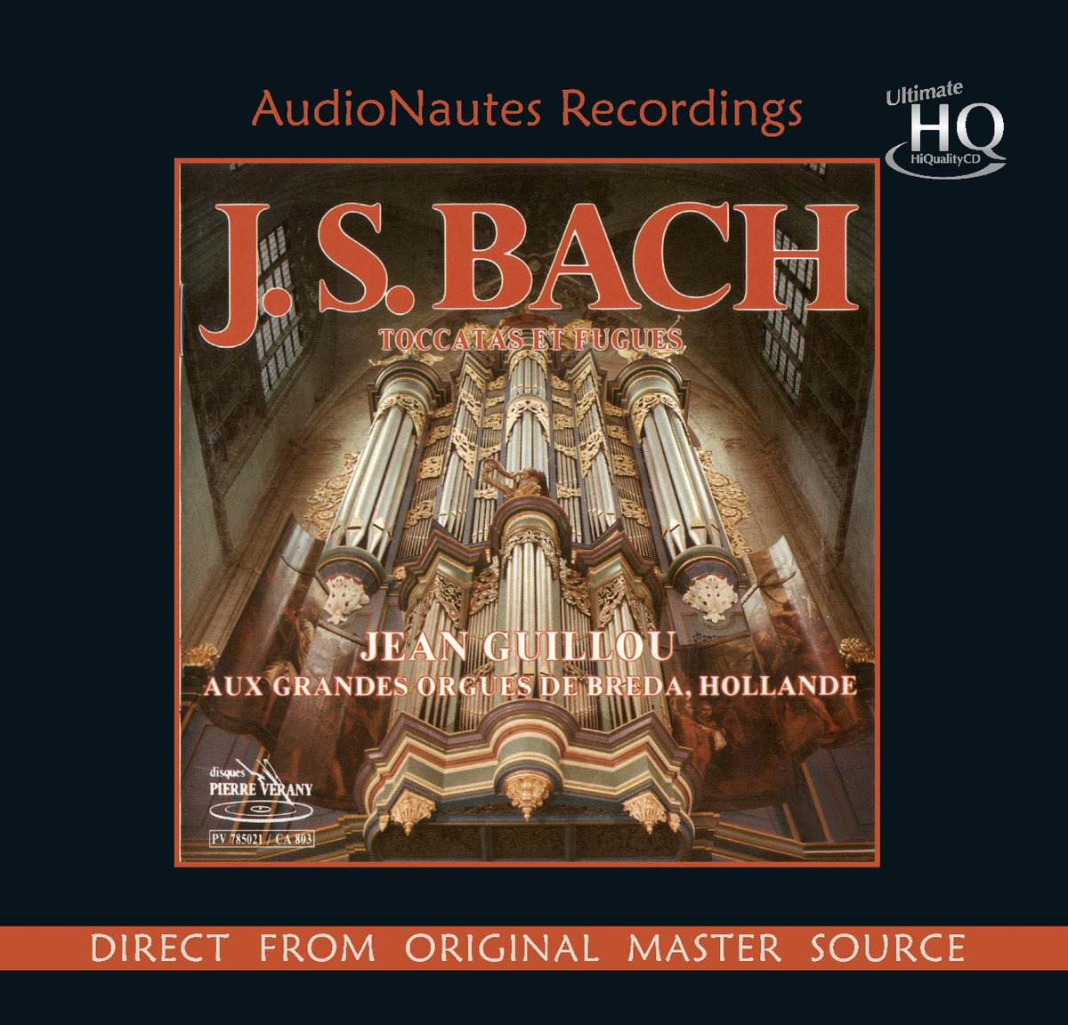 Jean Guillou - Bach: Toccatas et Fugues (UHQCD)