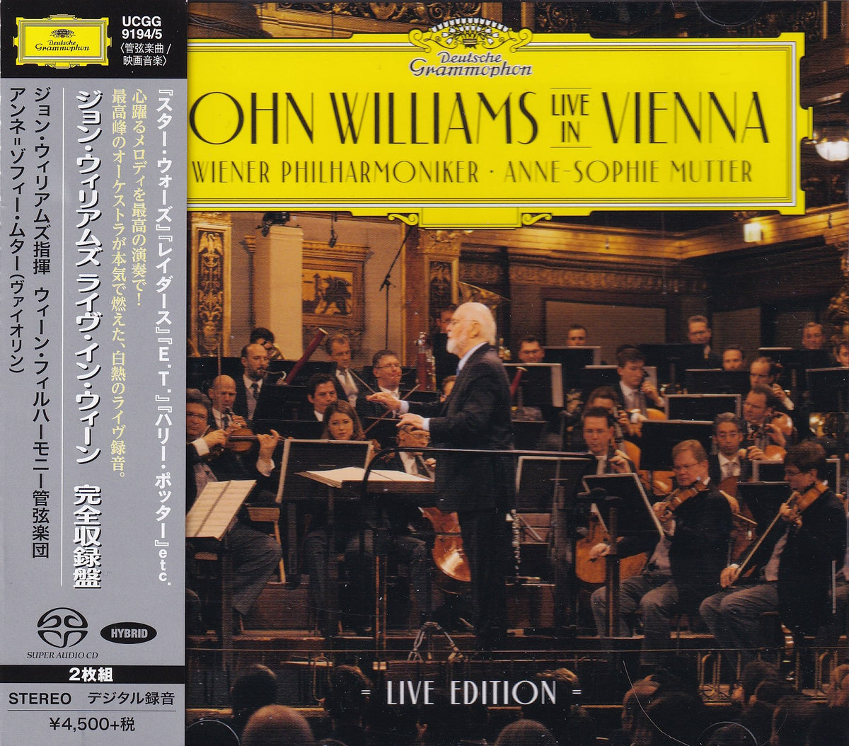 John Williams & Anne-Sophie Mutter & Wiener Philharmoniker - Live in Vienna (Hybrid-SACD)