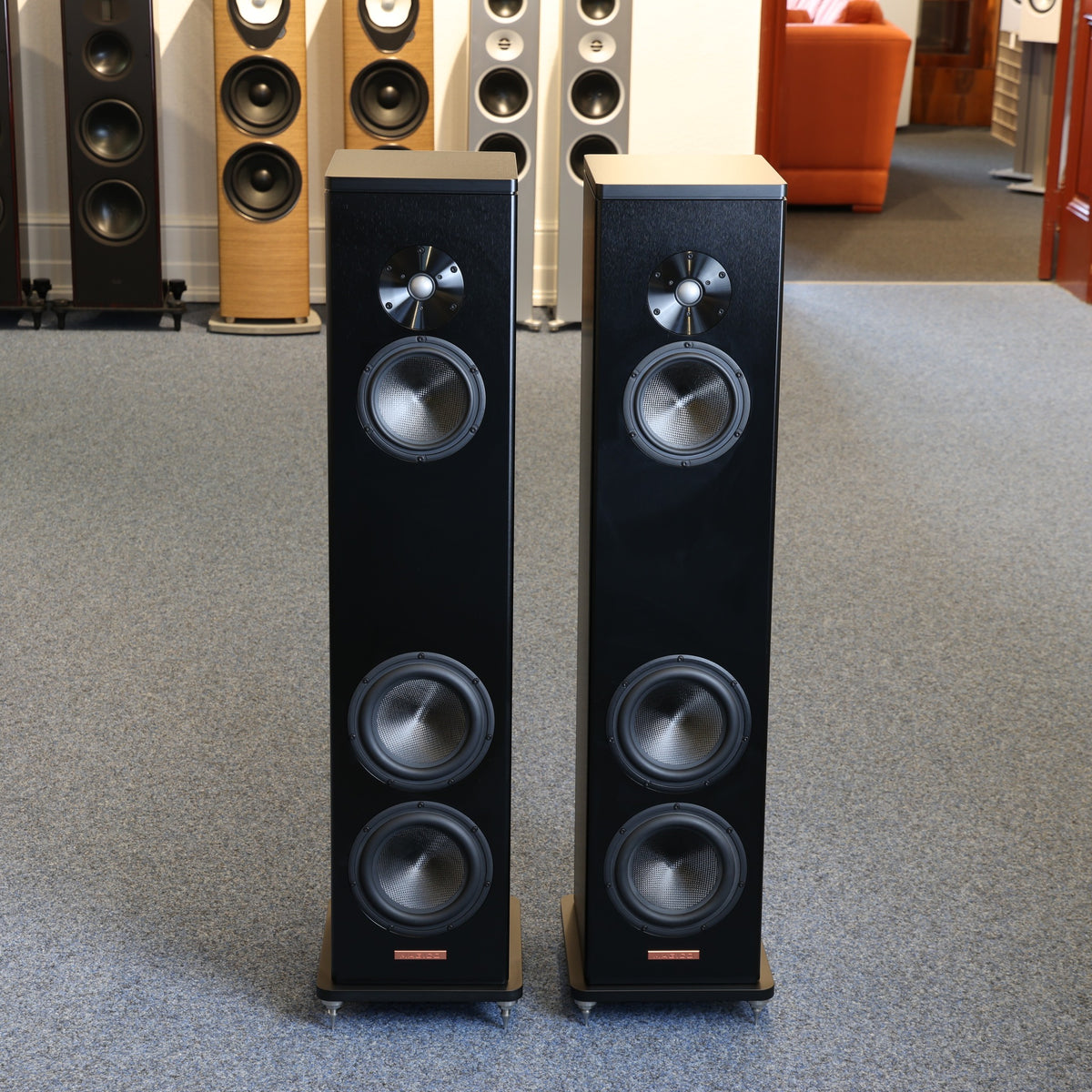 Magico A3 Standlautsprecher mit Frontgitter (Vorführware, Paar)