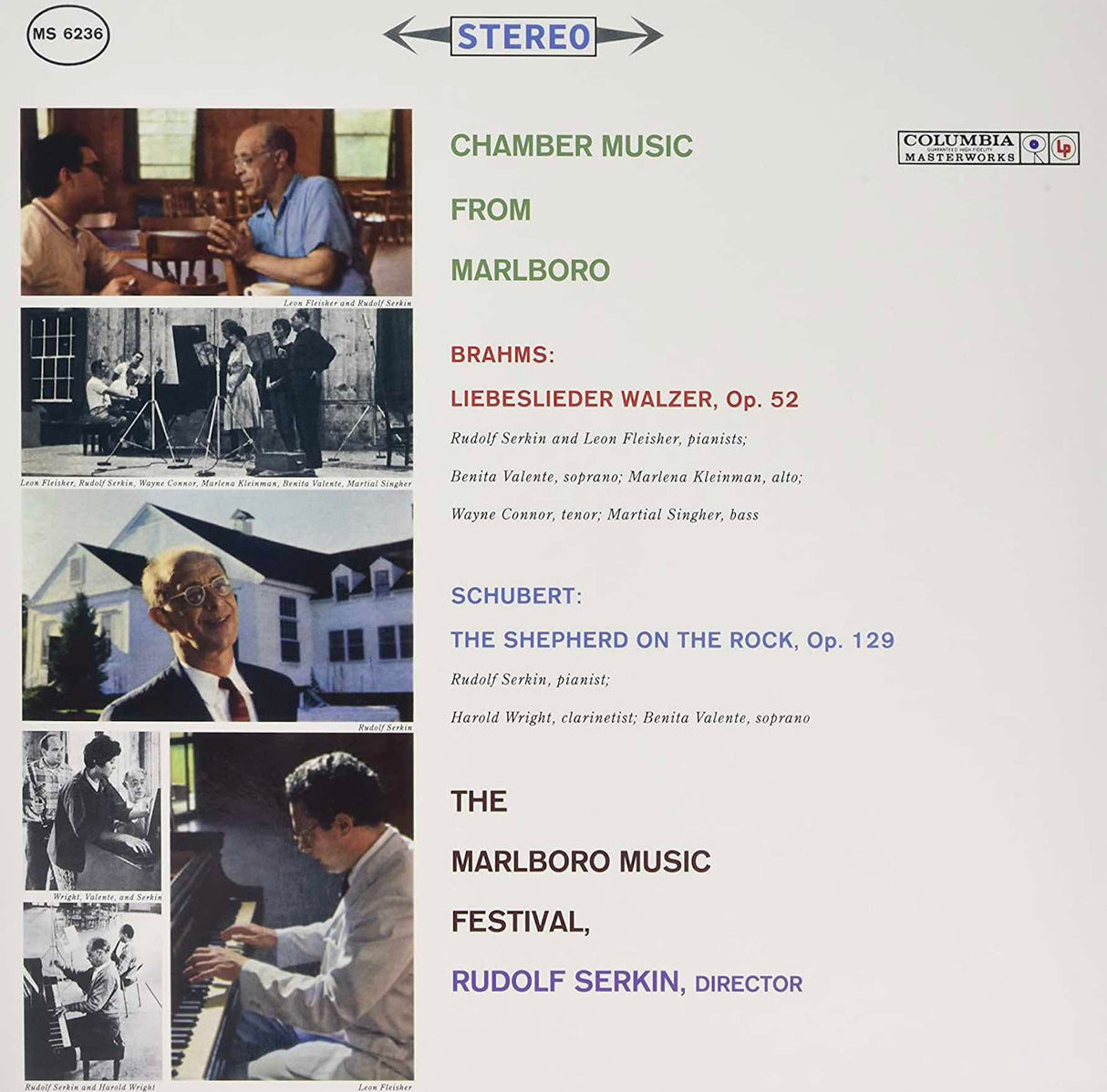 Chamber Music From Marlboro (180g 33rpm)
