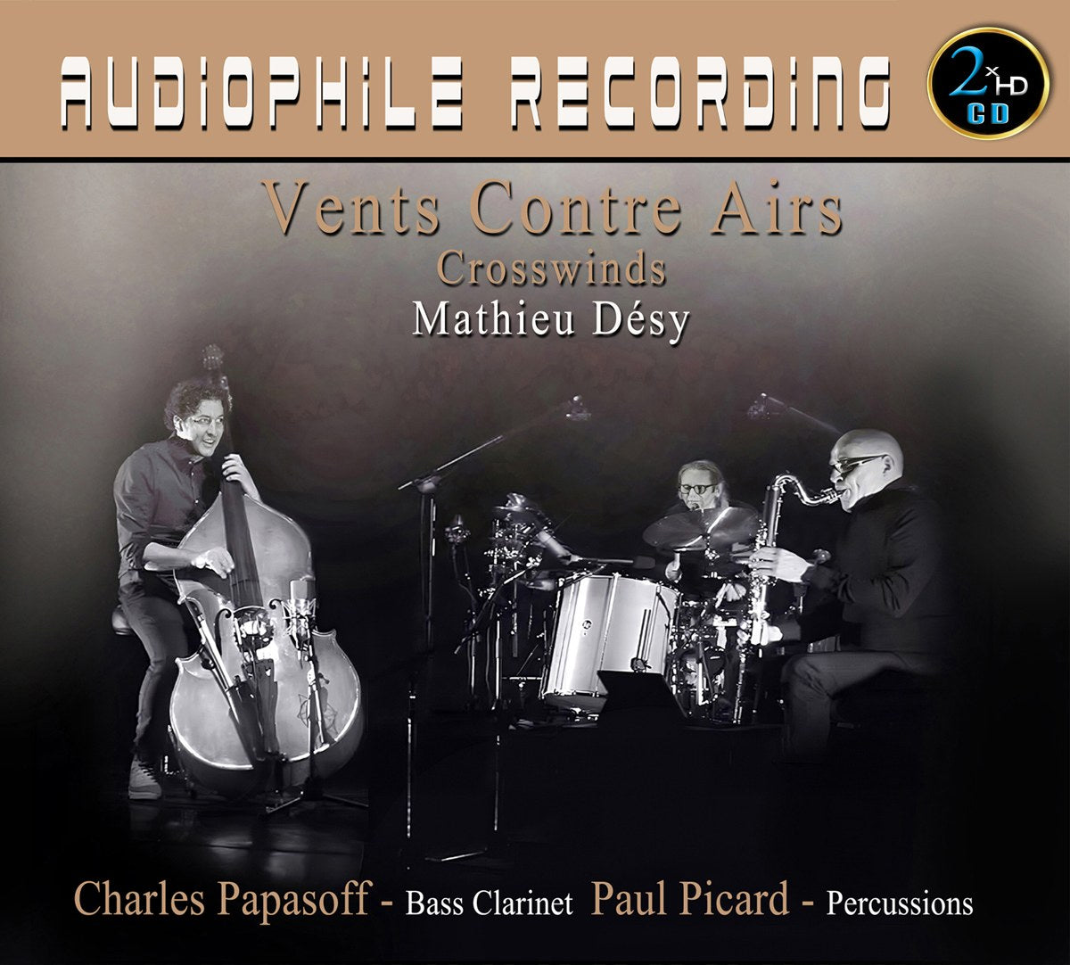 Mathieu Désy - Vents Contre Airs (CD)