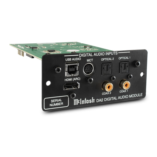 McIntosh DA2 Digital-Modul Optionsplatine, Frontansicht von schräg vorne