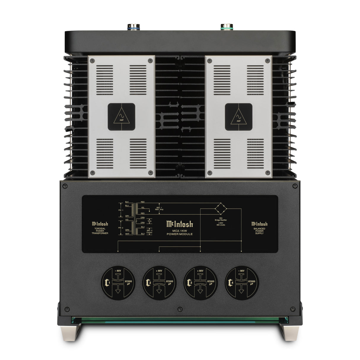 McIntosh MC2.1KW AC Mono-Transistor-Endverstärker