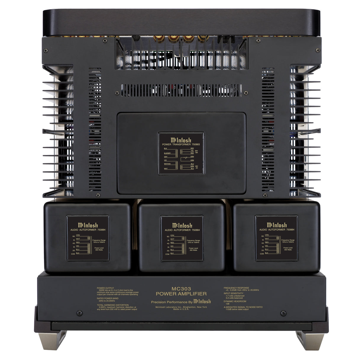 McIntosh MC303 AC Mehrkanal-Transistor-Endverstärker