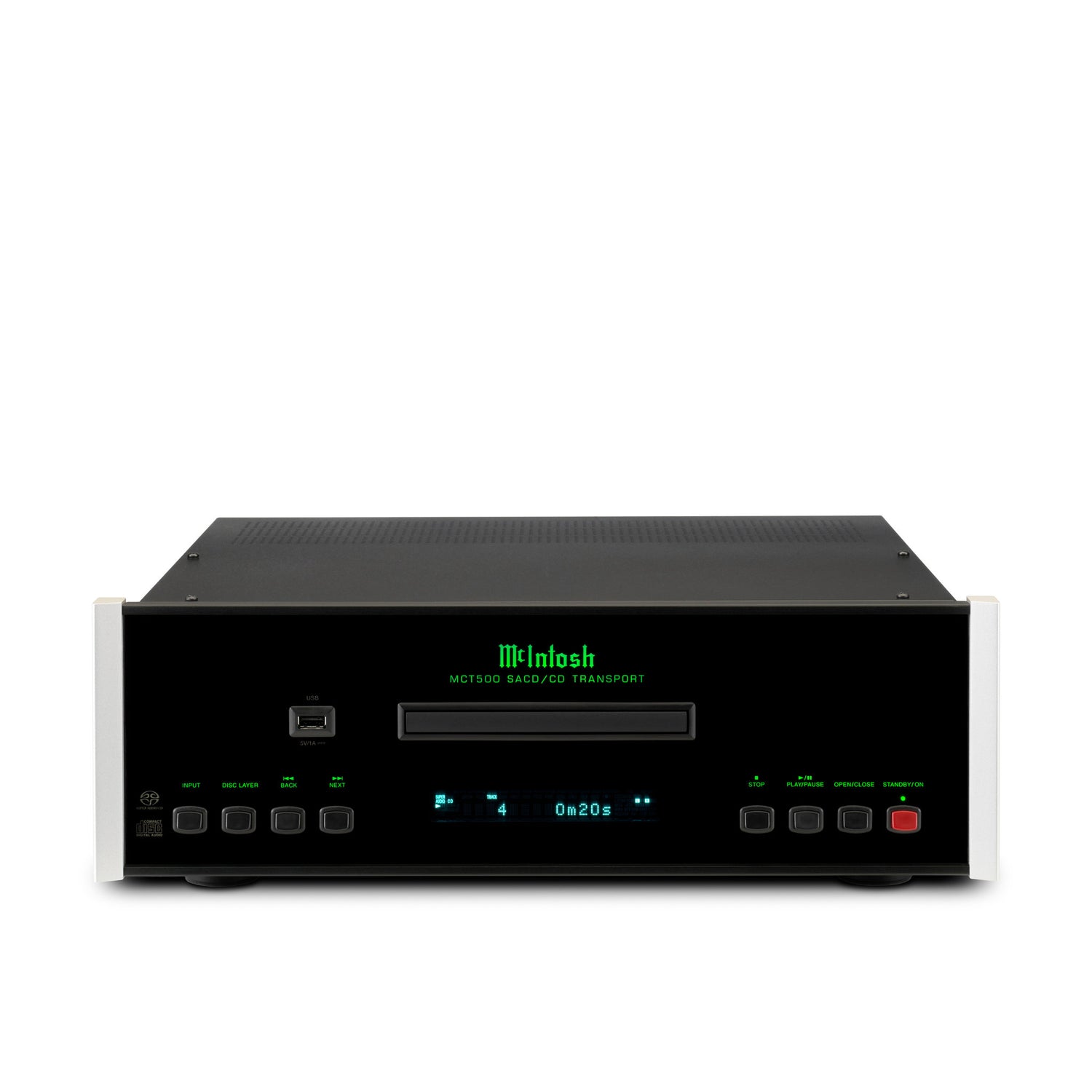 McIntosh MCT500 AC SACD/CD-Transport
