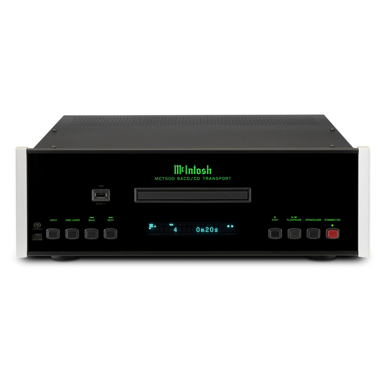 McIntosh MCT500 AC SACD/CD-Transport
