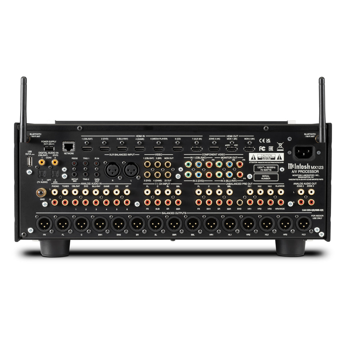 McIntosh MX123 A AC AV-Heimkino-Vorverstärker