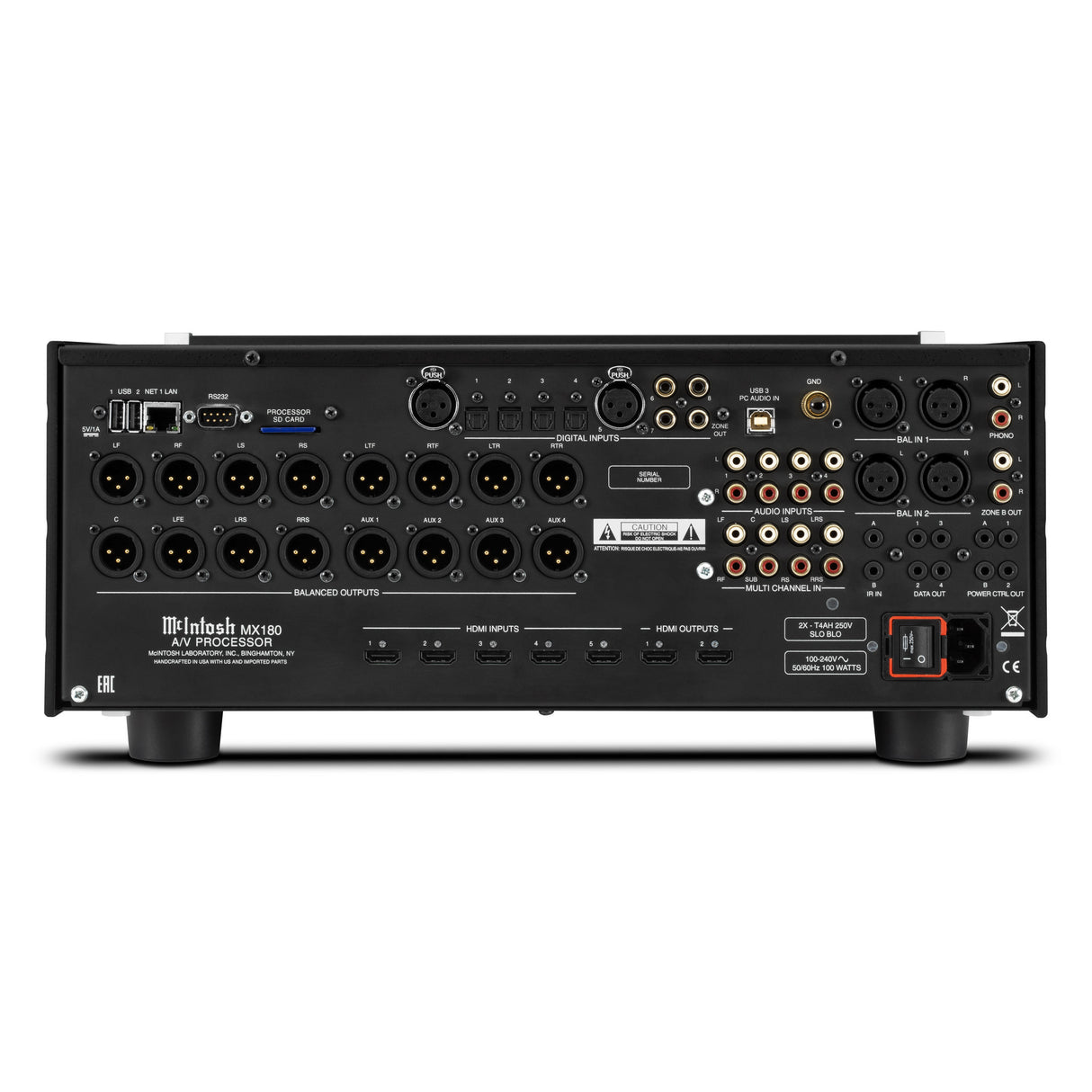 McIntosh MX180 AC AV-Heimkino-Vorverstärker