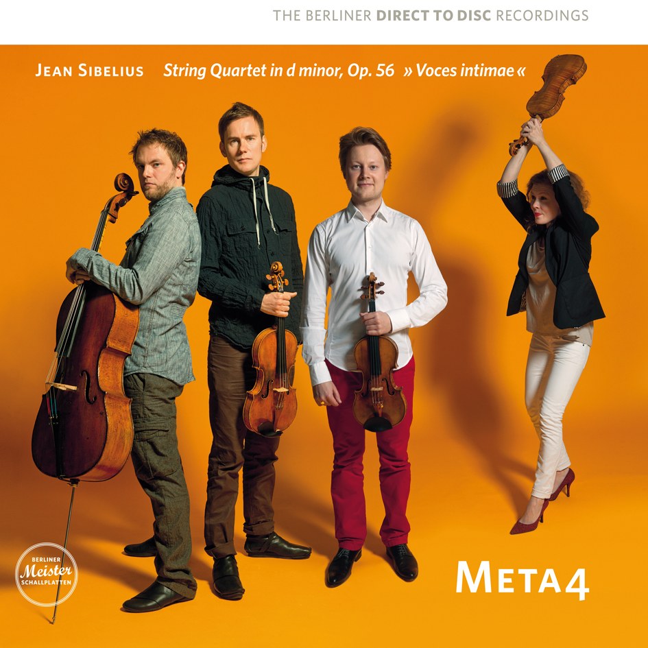 Meta4 - Jean Sibelius: Streichquartett d-Moll op. 56 „Voces intimae“ (180g 33rpm)