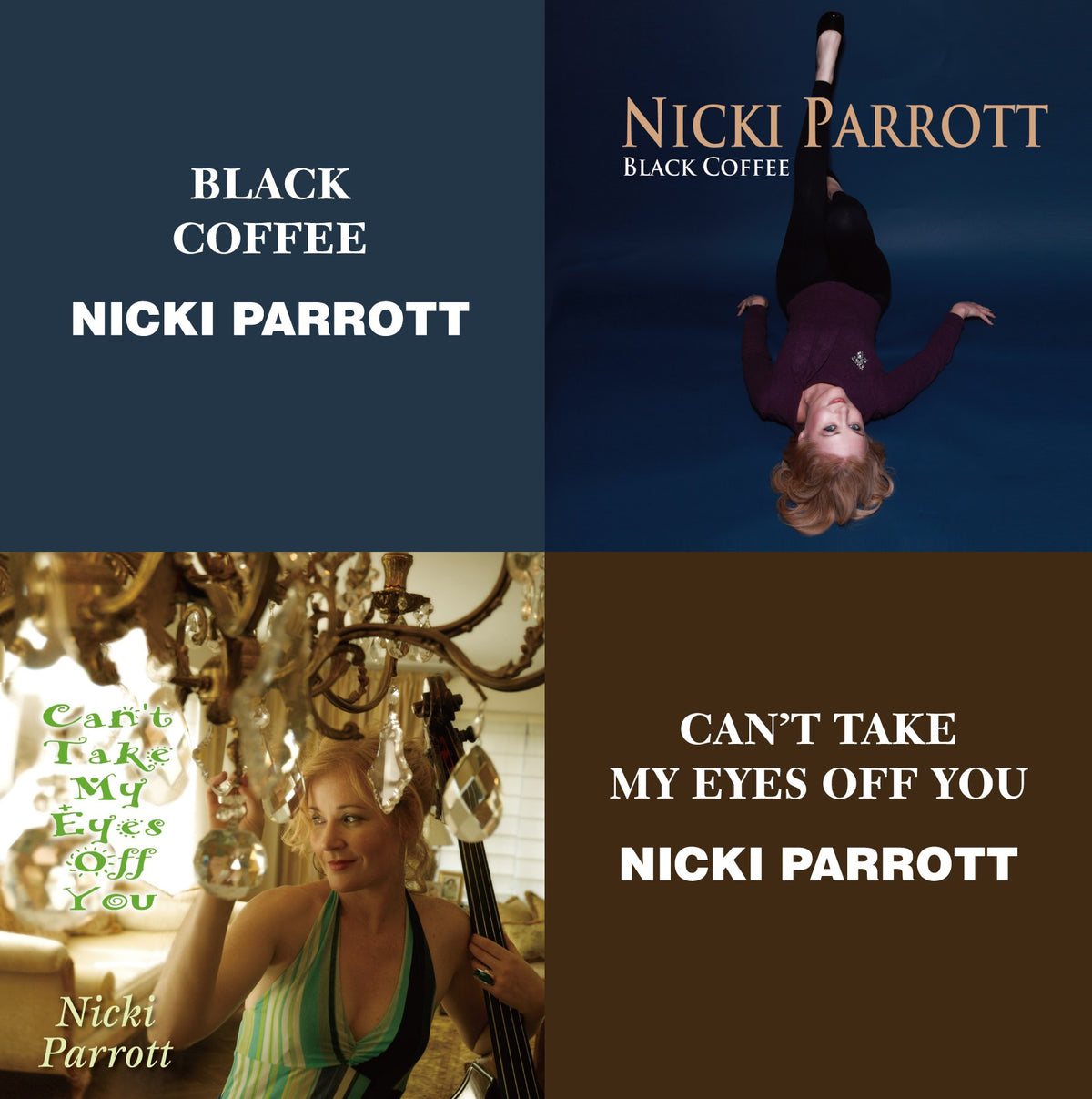 Nicki Parrott - Black Coffee & Can’t Take My Eyes Off You (CD)