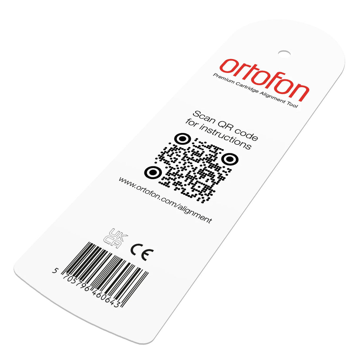 Ortofon Premium Alignment Tool Justageschablone