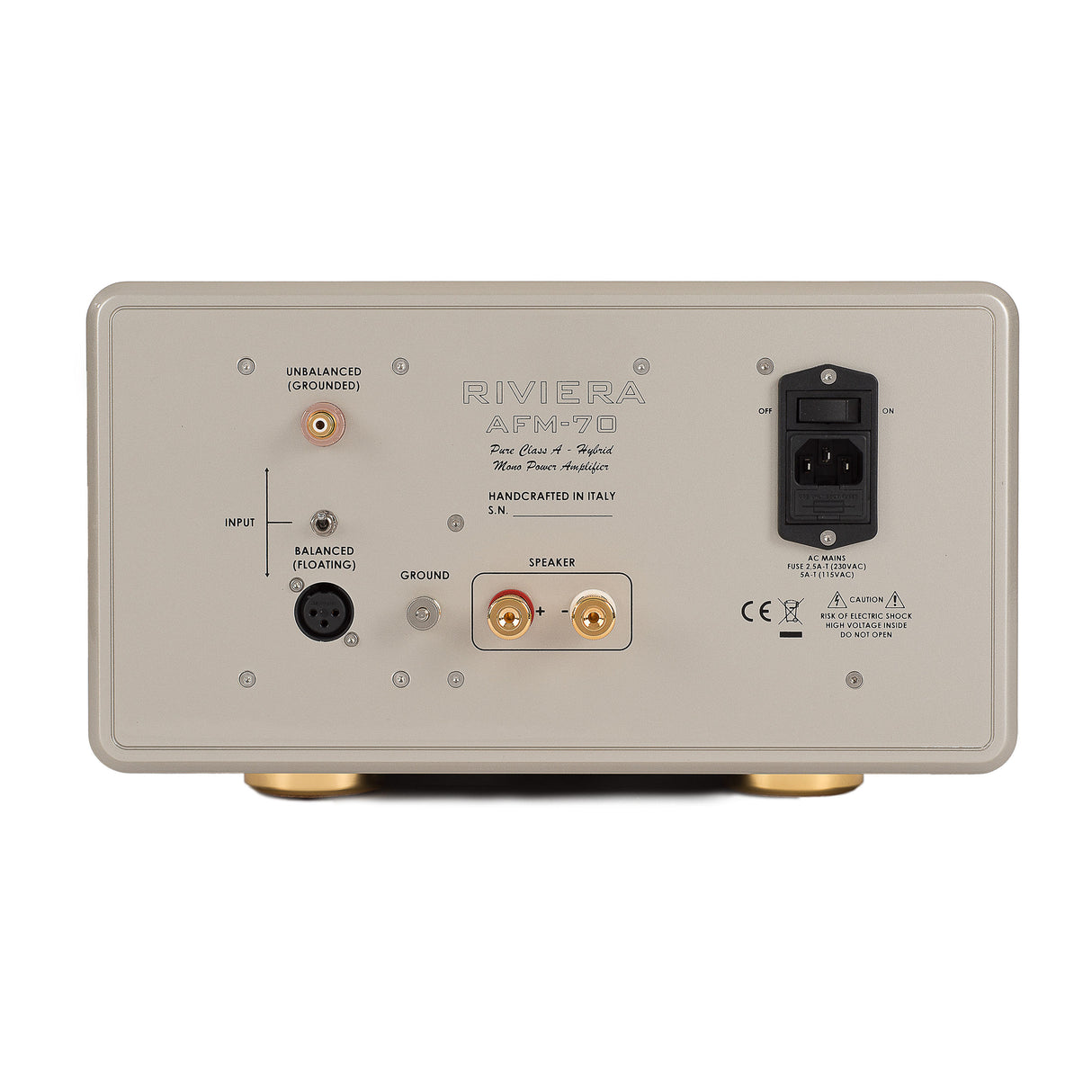 Riviera AFM70 Mono-Endverstärker