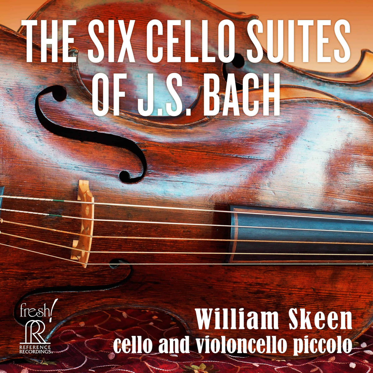 William Skeen - Bach: Die sechs Suiten für Violoncello (CD)