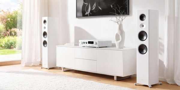 T+A Symphonia Talis White Edition – Komplettanlage in Seidenmatt-Weiß