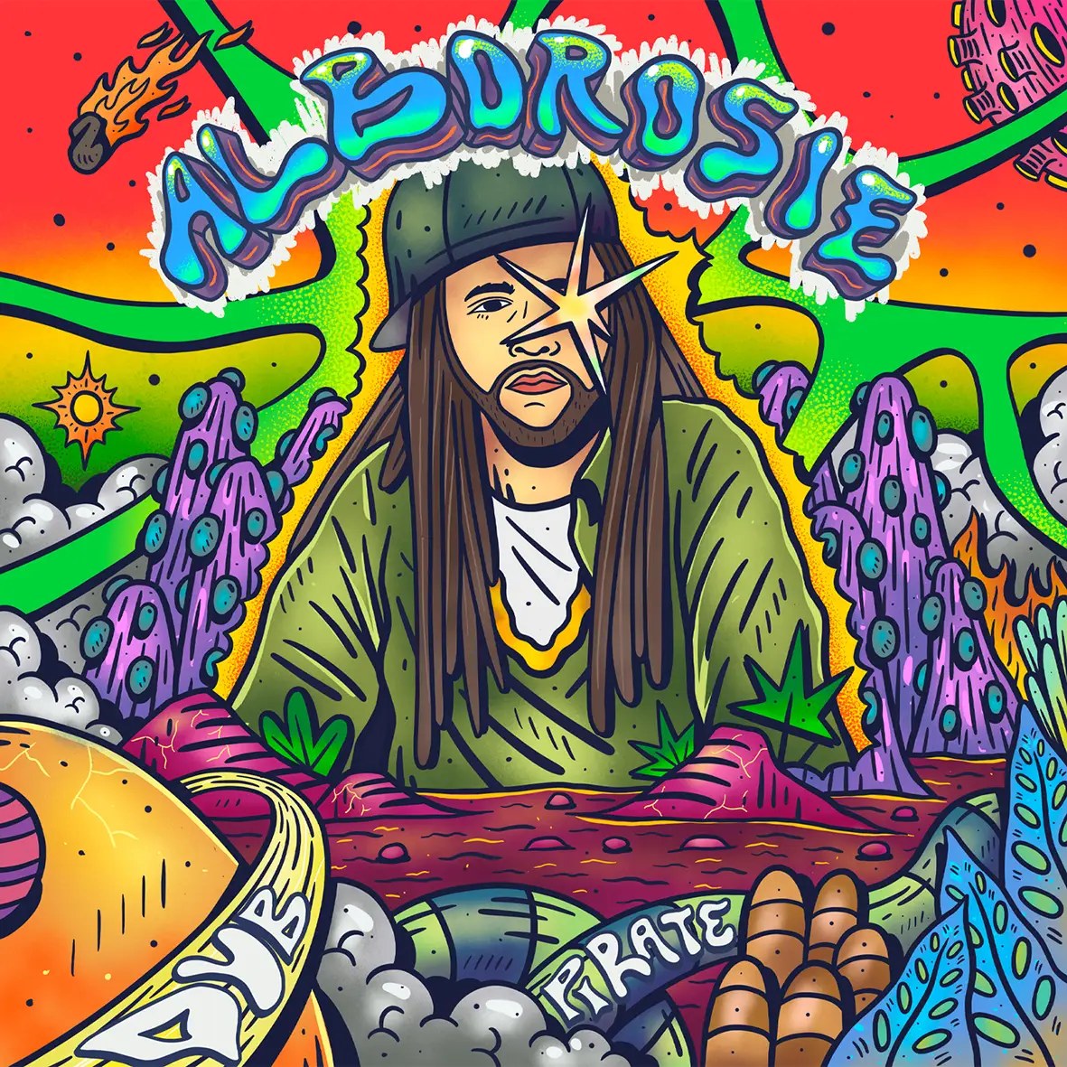Alborosie - Dub Pirate (180g 33rpm, weiß-orange gesprenkelt)