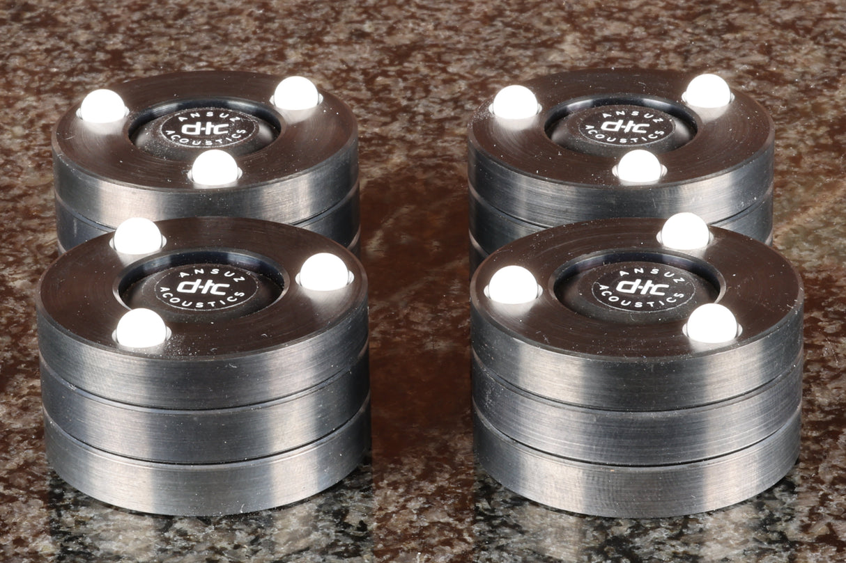 Ansuz Acoustics Darkz dtc Diamond 4er Set Tuning Untersetzer  (Gebraucht)