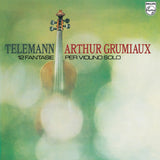 Arthur Grumiaux - Telemann: 12 Fantasien für Violine solo (180g 33rpm)
