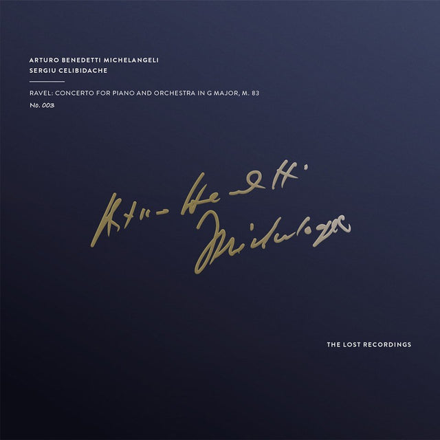 Arturo Benedetti Michelangeli - Ravel: Piano Concerto in G Major (180g 33rpm)