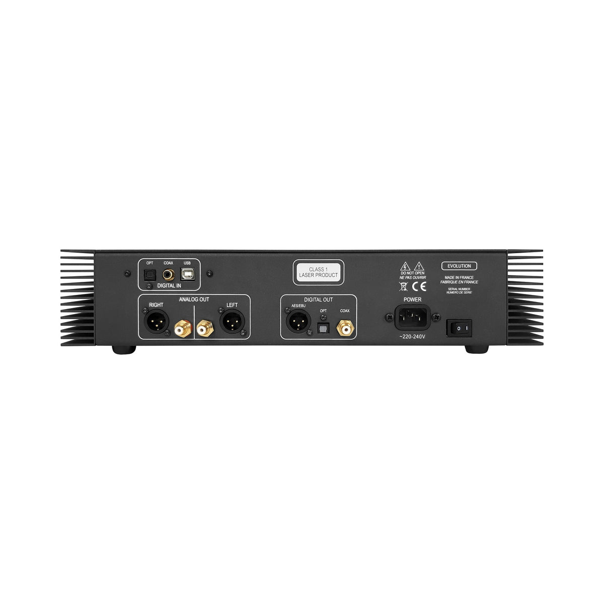 Atoll CD 400 Evolution CD-Player – Rückseite
