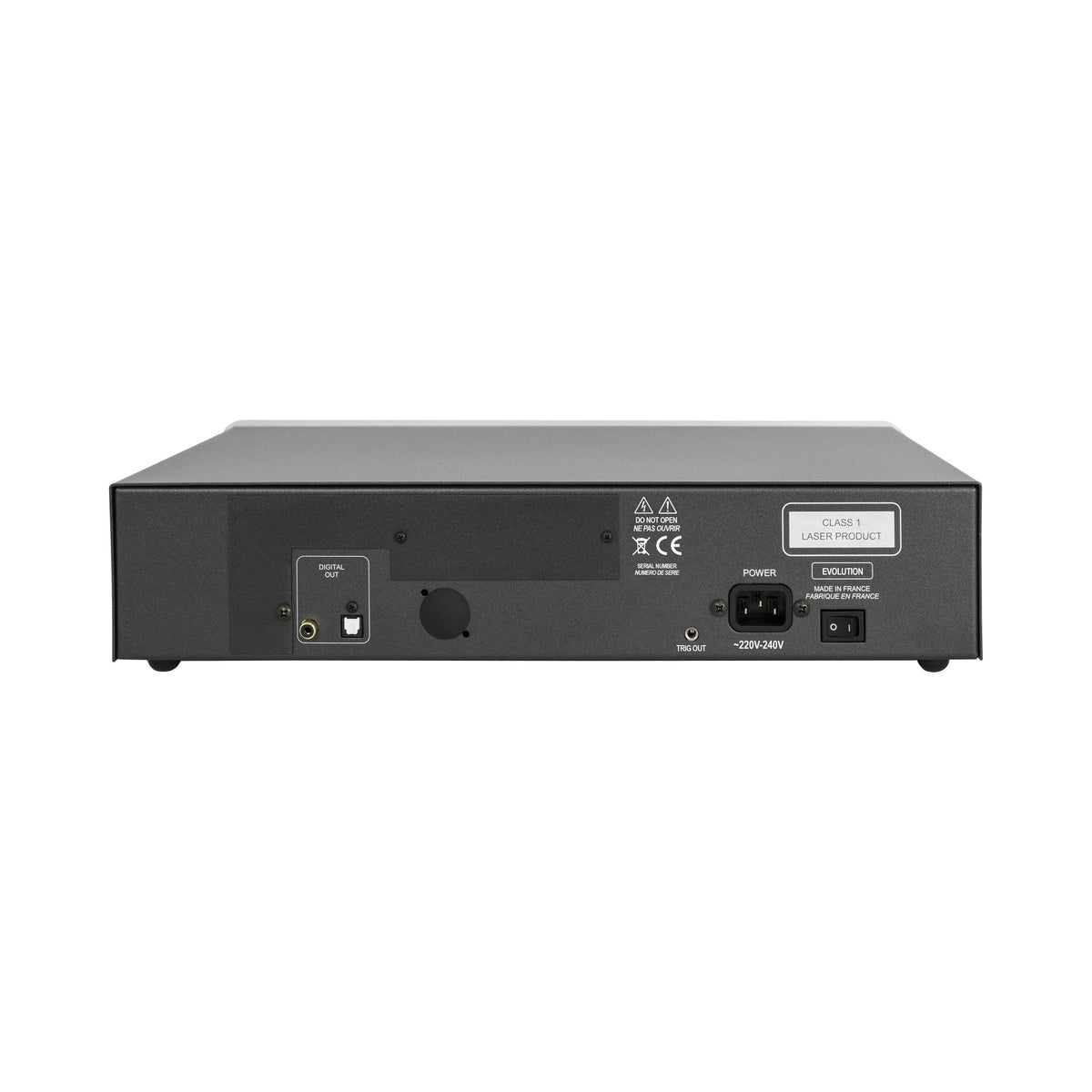 Atoll DR 100 Evolution CD-Laufwerk – Rückseite