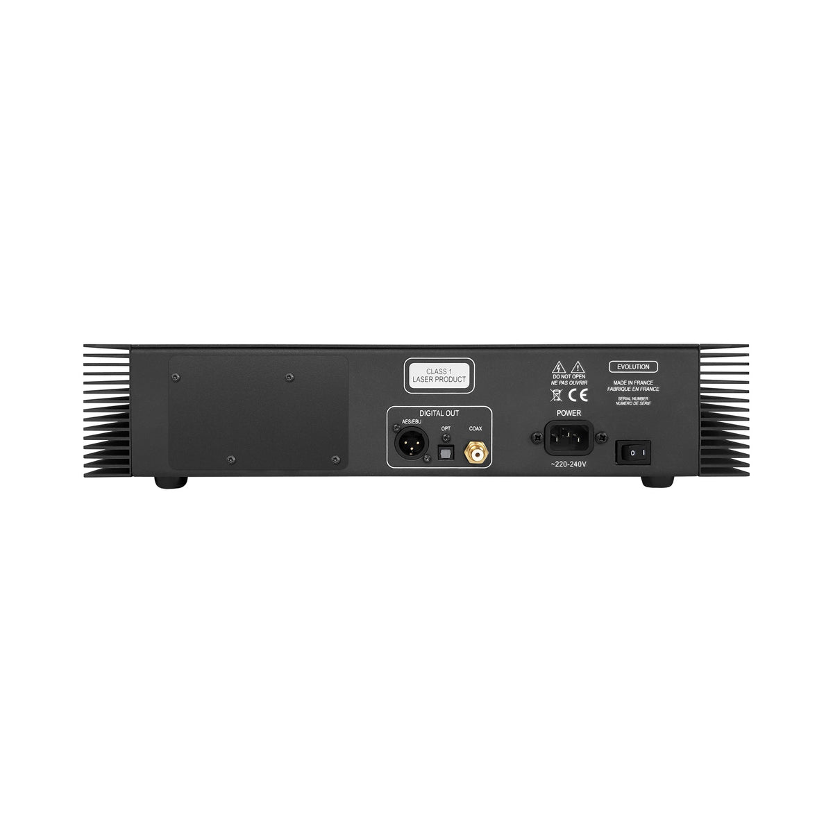 Atoll DR 400 Evolution CD-Laufwerk – Rückseite