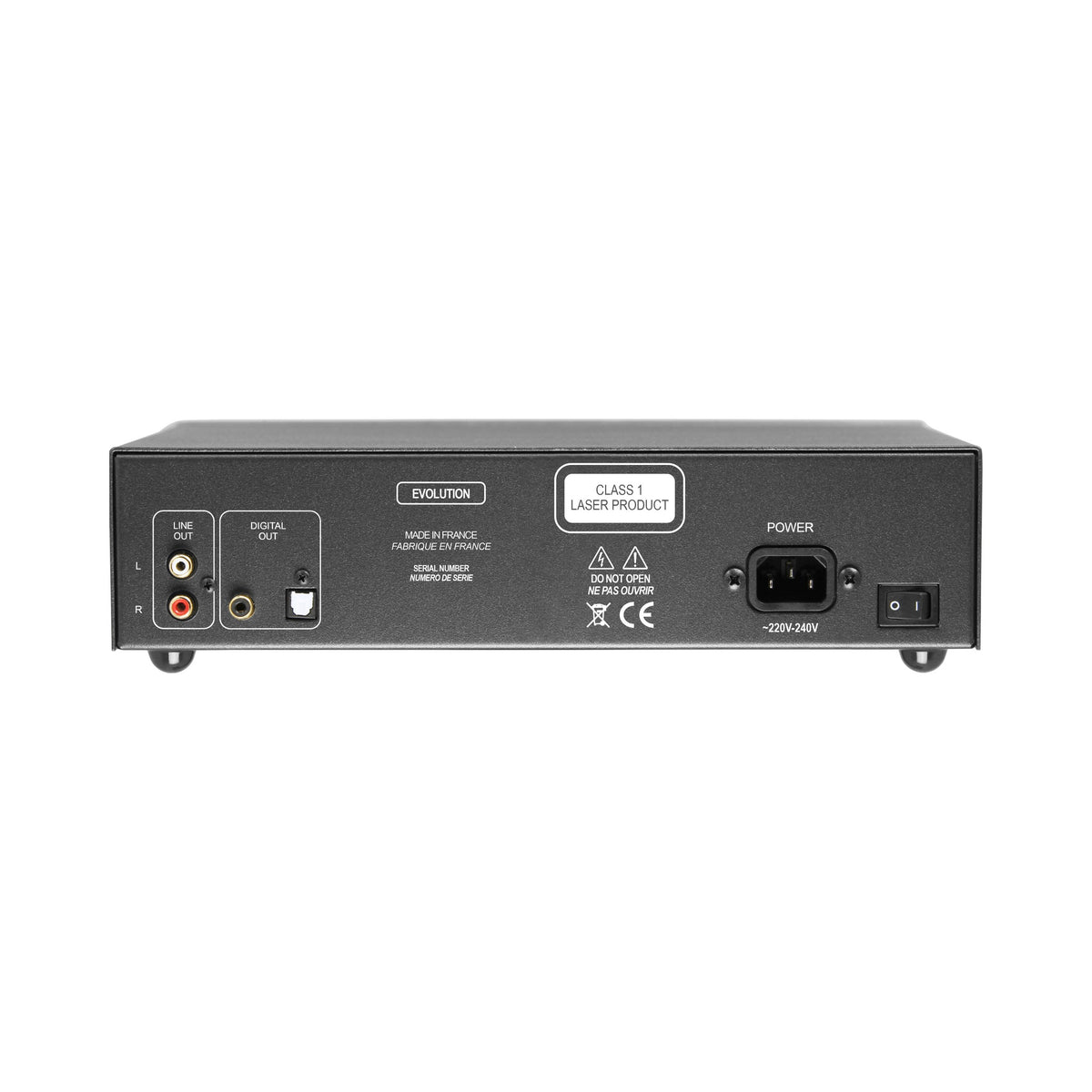 Atoll MD 100 Evolution CD-Player – Rückseite