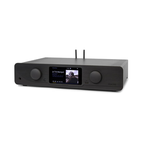 Atoll SDA 200 Signature Streaming-Vollverstärker in Schwarz
