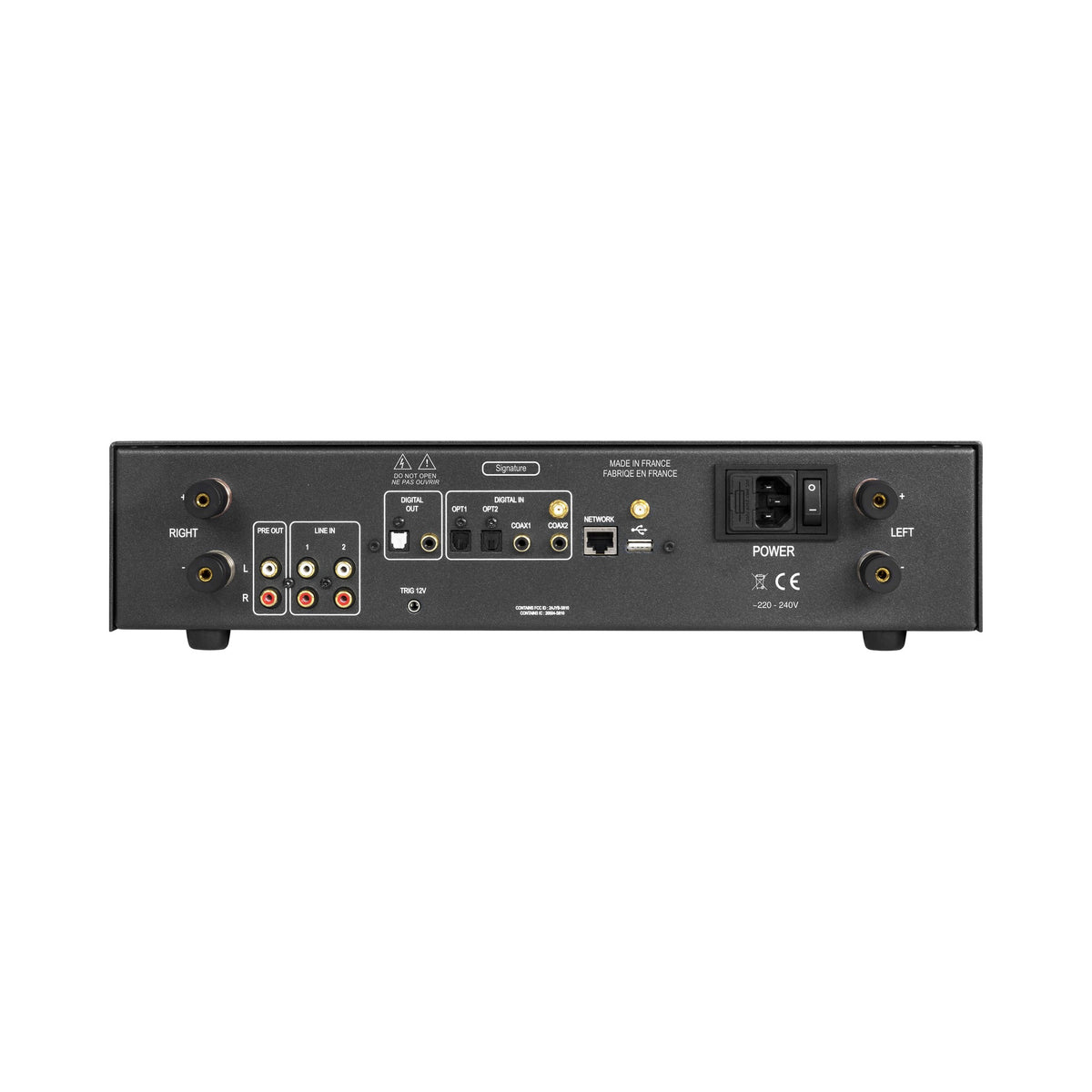 Atoll SDA 300 Signature Streaming-Vollverstärker – Rückseite