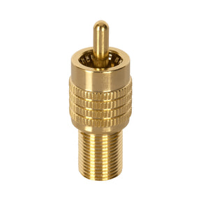 AudioQuest F auf RCA F-Type-Adapter