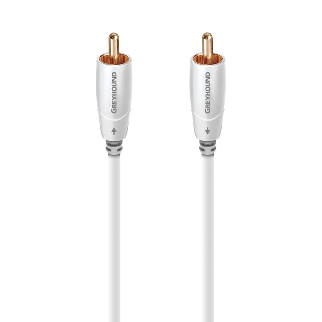 AudioQuest Greyhound RCA Subwoofer-Kabel