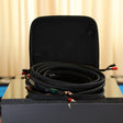 AudioQuest Robin Hood ZERO Combo Bi-Wire Lautsprecherkabel 3 Meter Gebraucht, Paar – mit Transporttasche