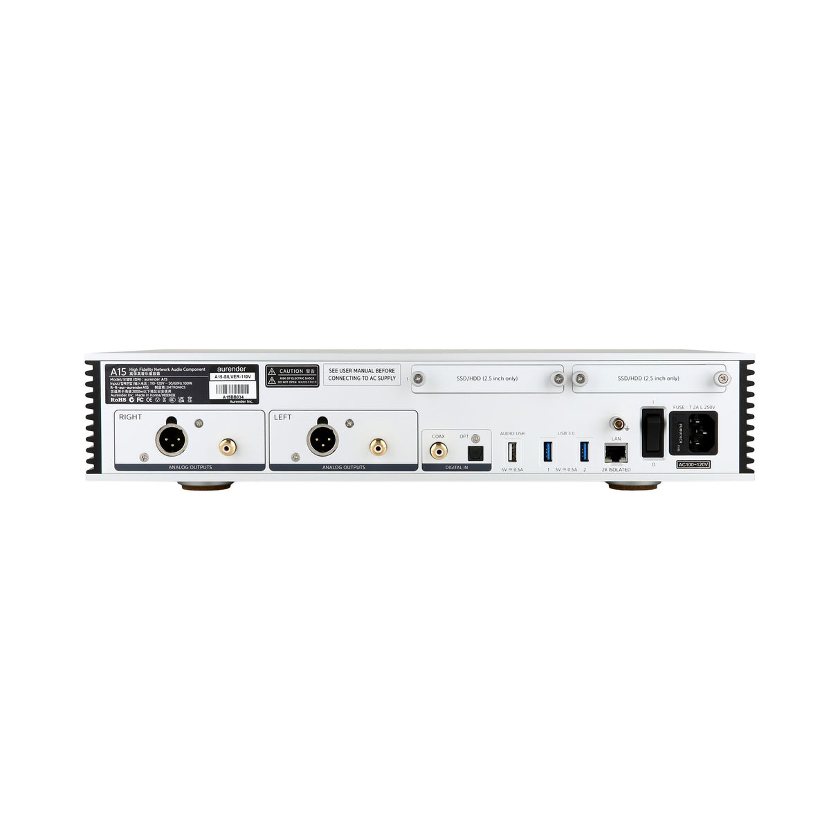 Aurender A15 High-Performance-Netzwerk-Player